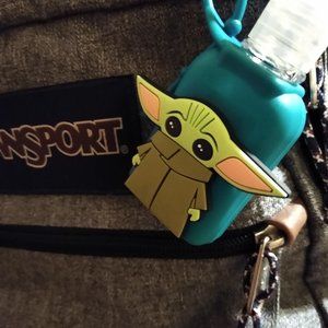 3 BABY YODA Hand Sanitizer Holders & Sanit…